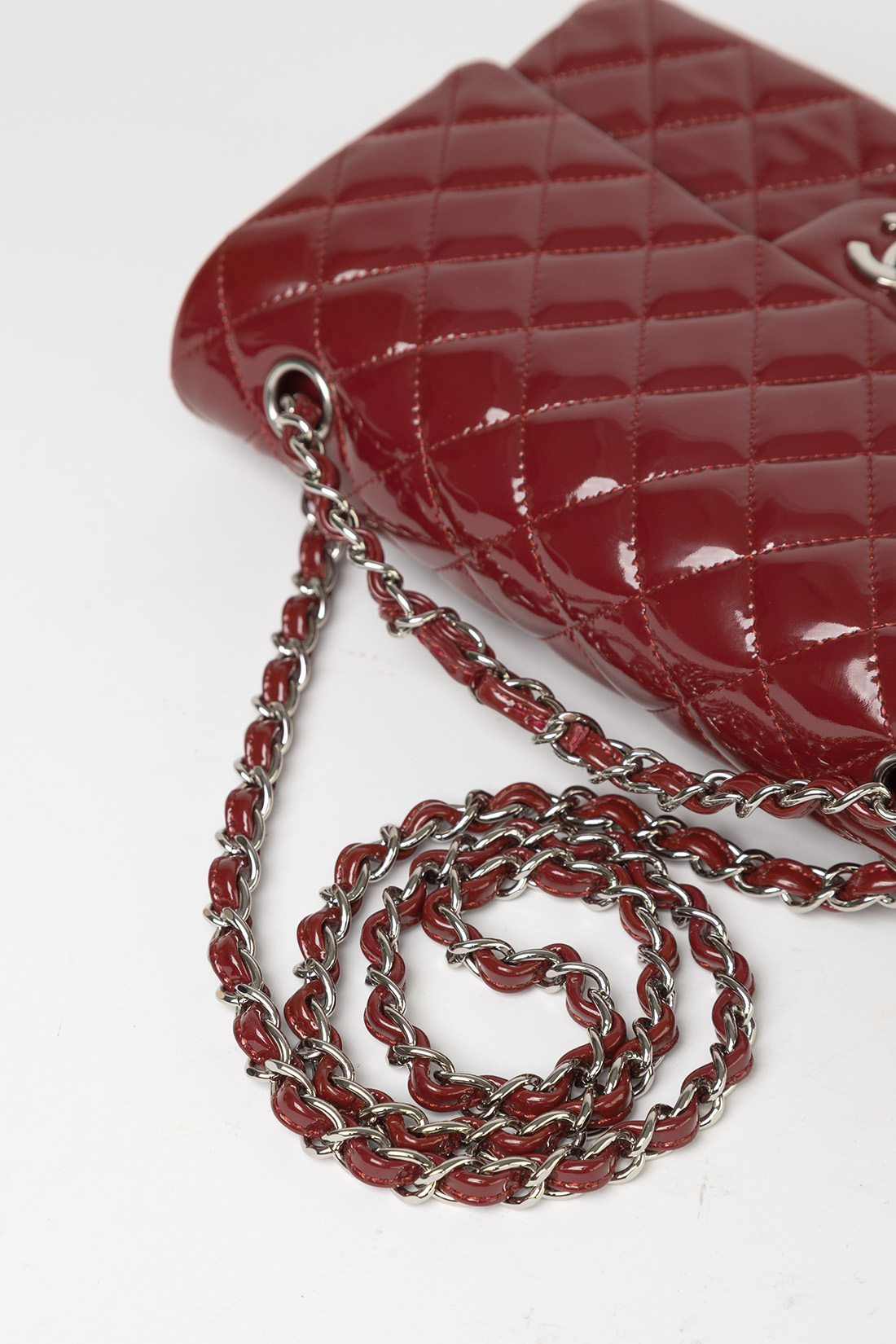 chanel chain silver