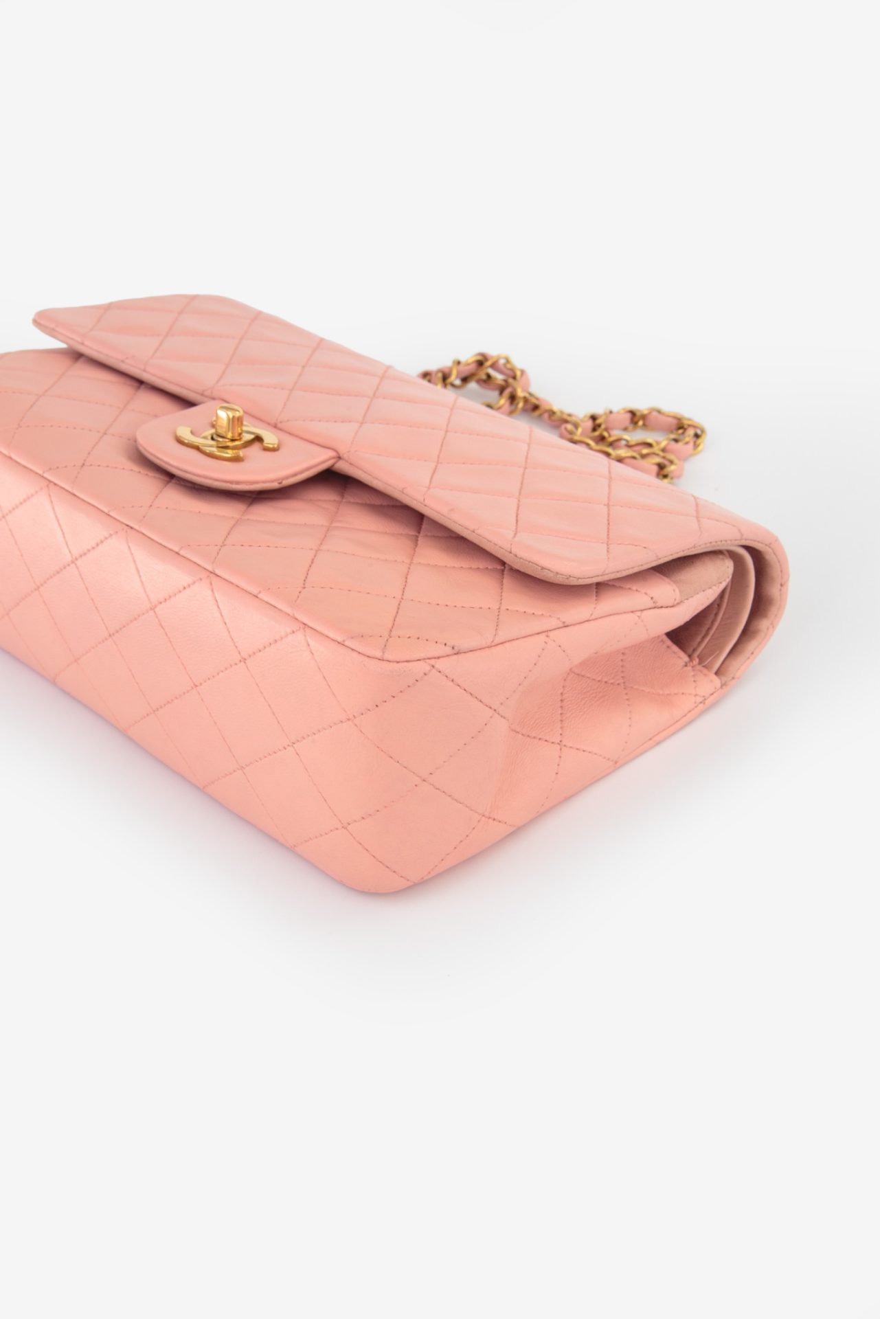chanel bag side