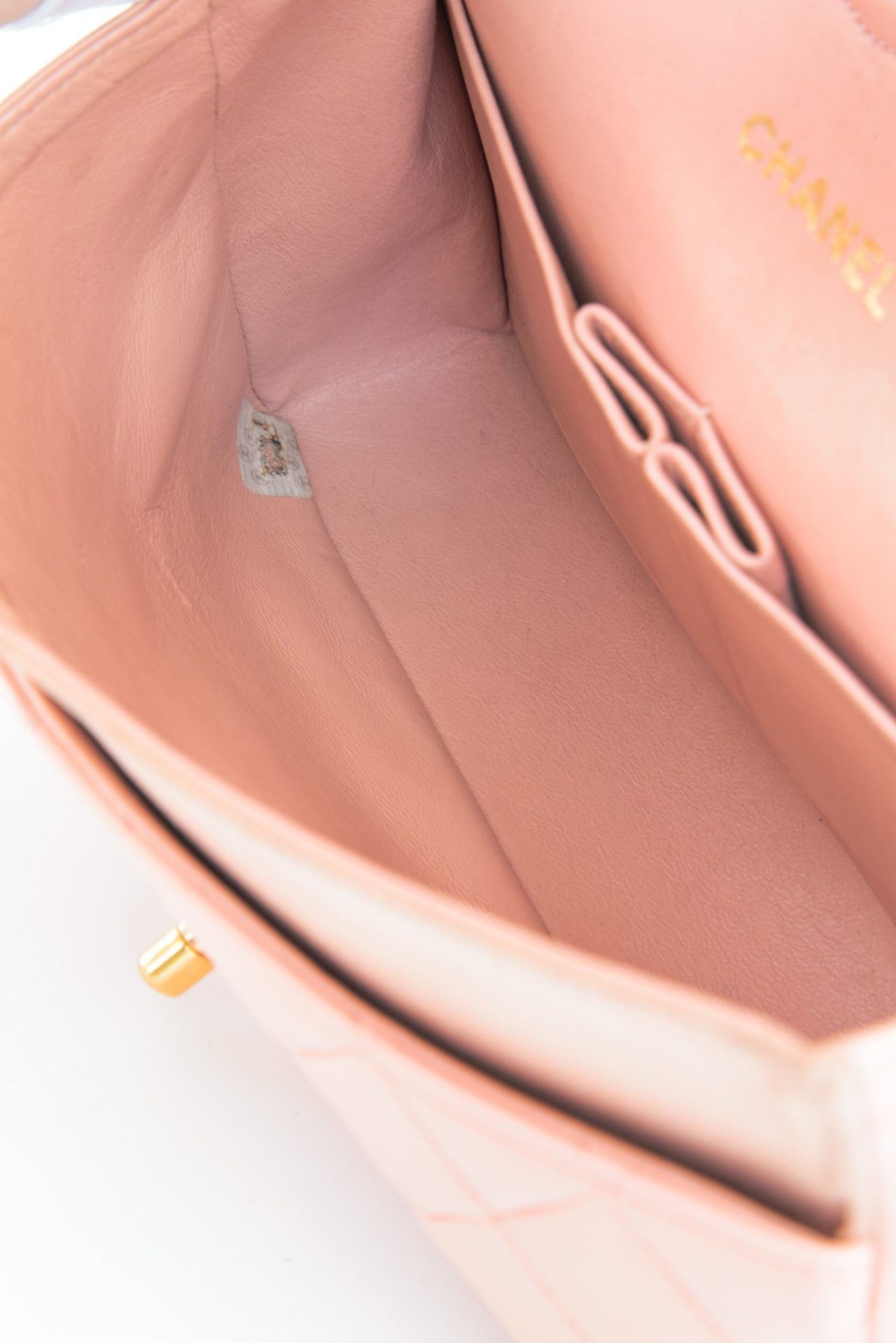 chanel bag inside