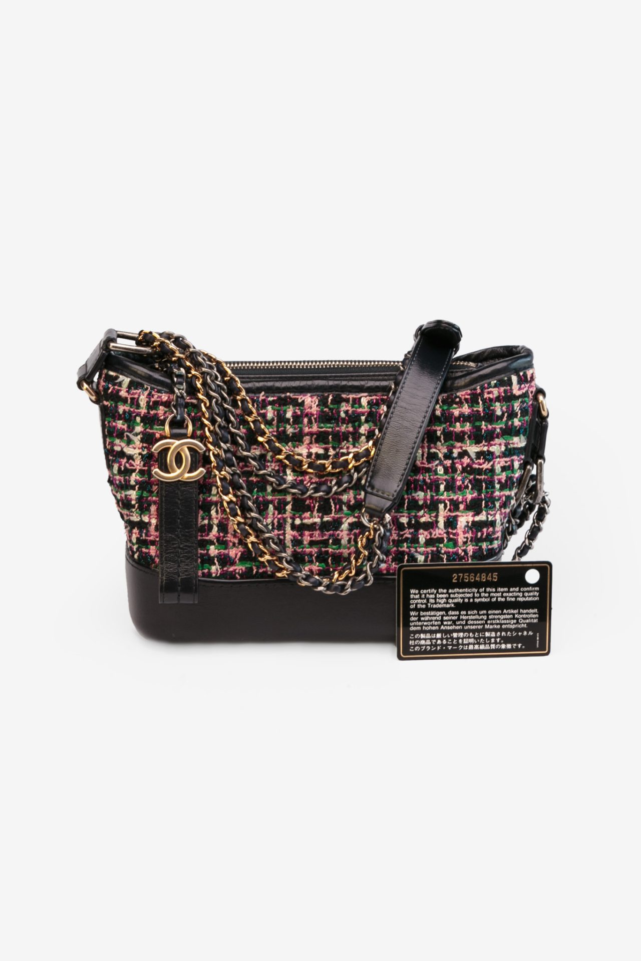 chanel gabrielle small tweed