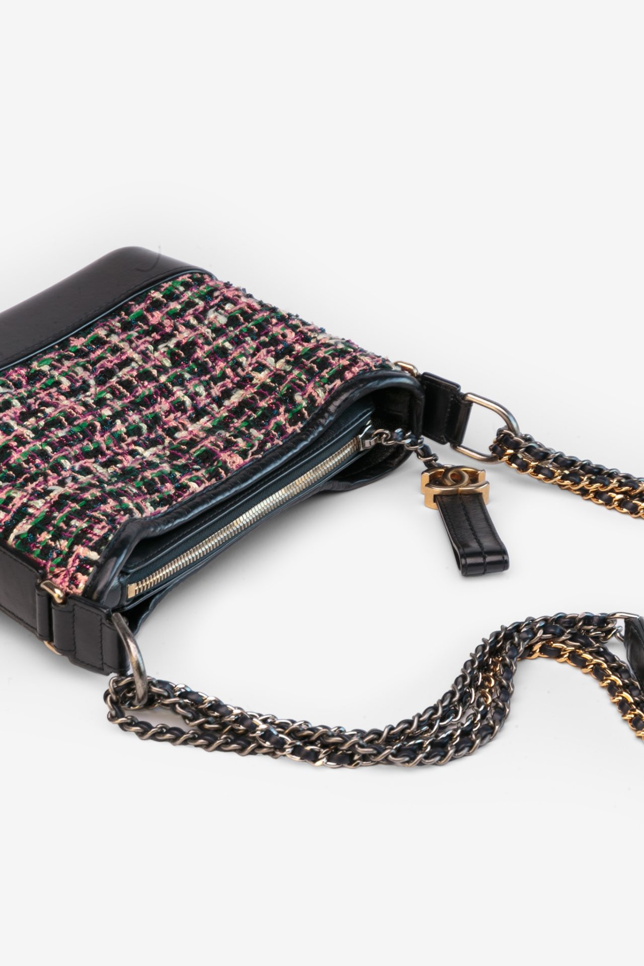 chanel gabrielle tweed two tone