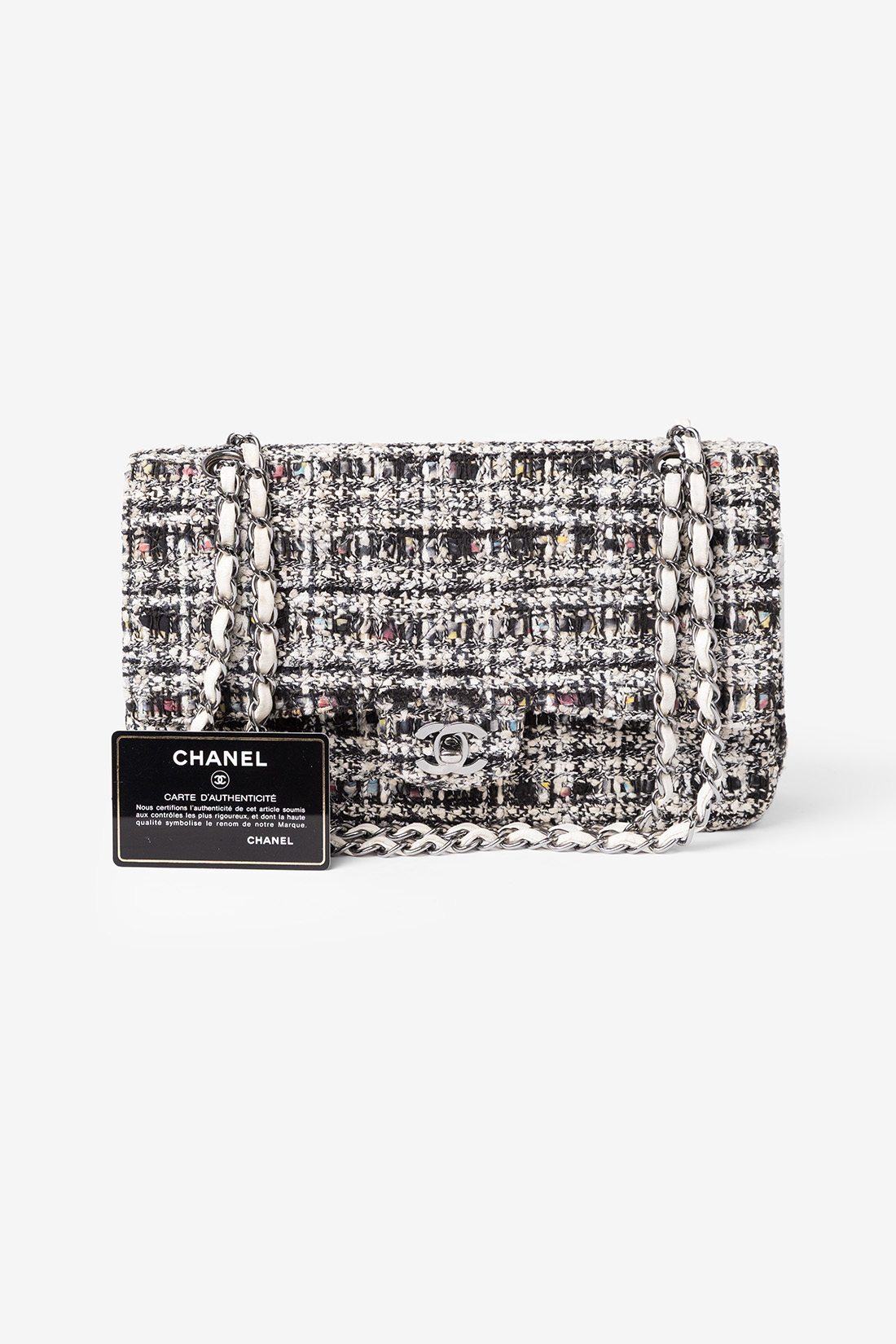 chanel classic tweed bag