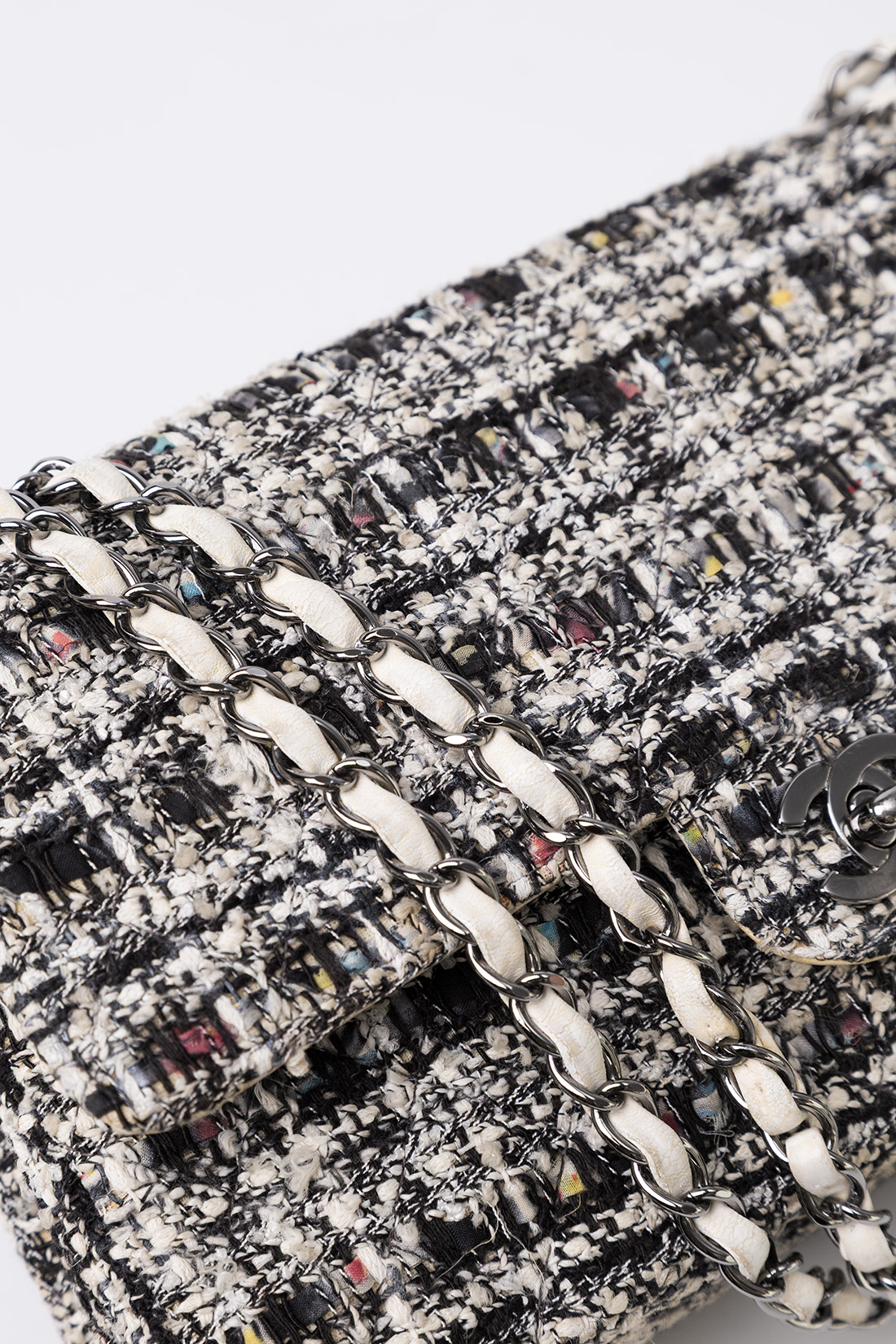 tweed bag chain