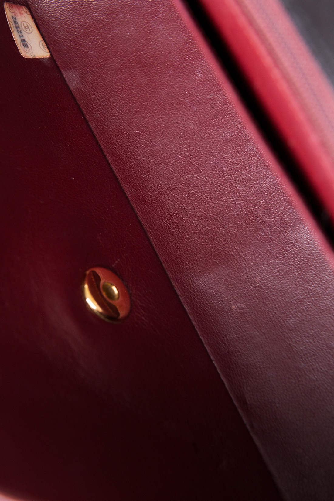 chanel bag interior