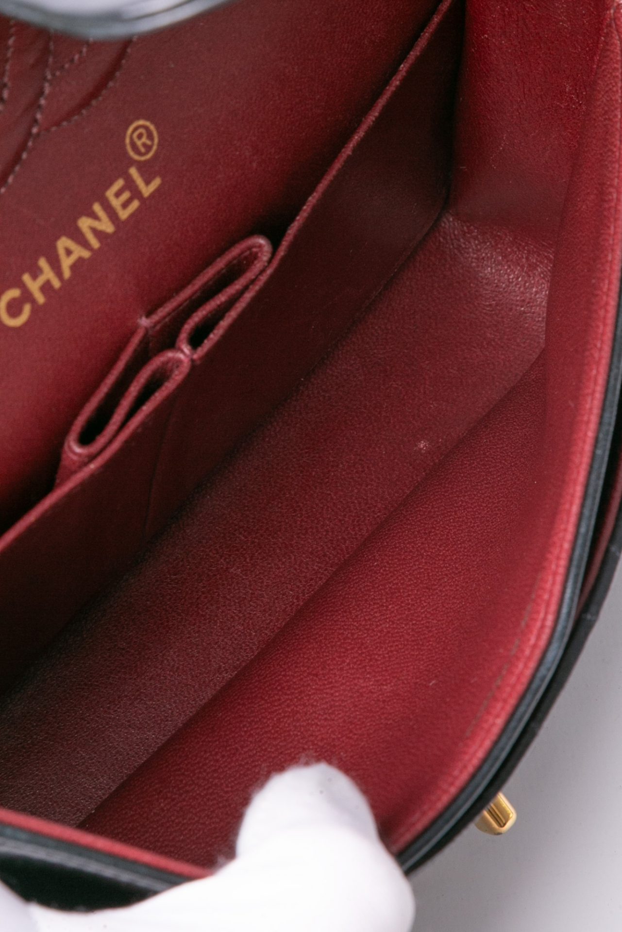 chanel bag inside