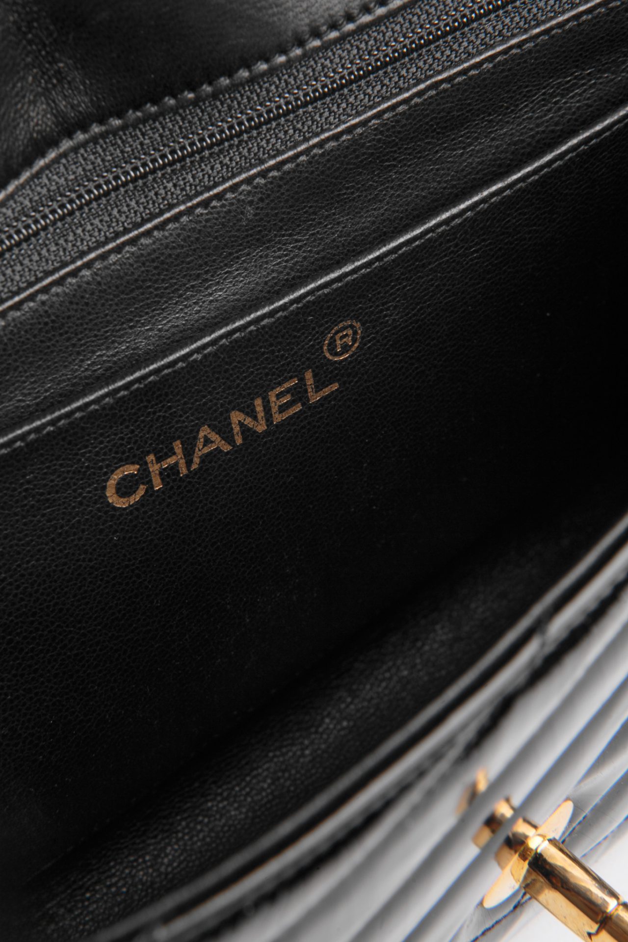 chanel r stamp vintage