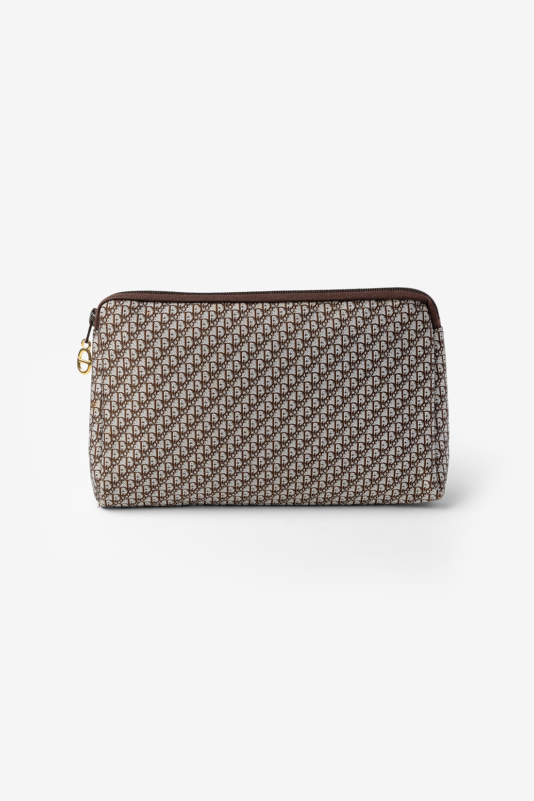 dior clutch brown