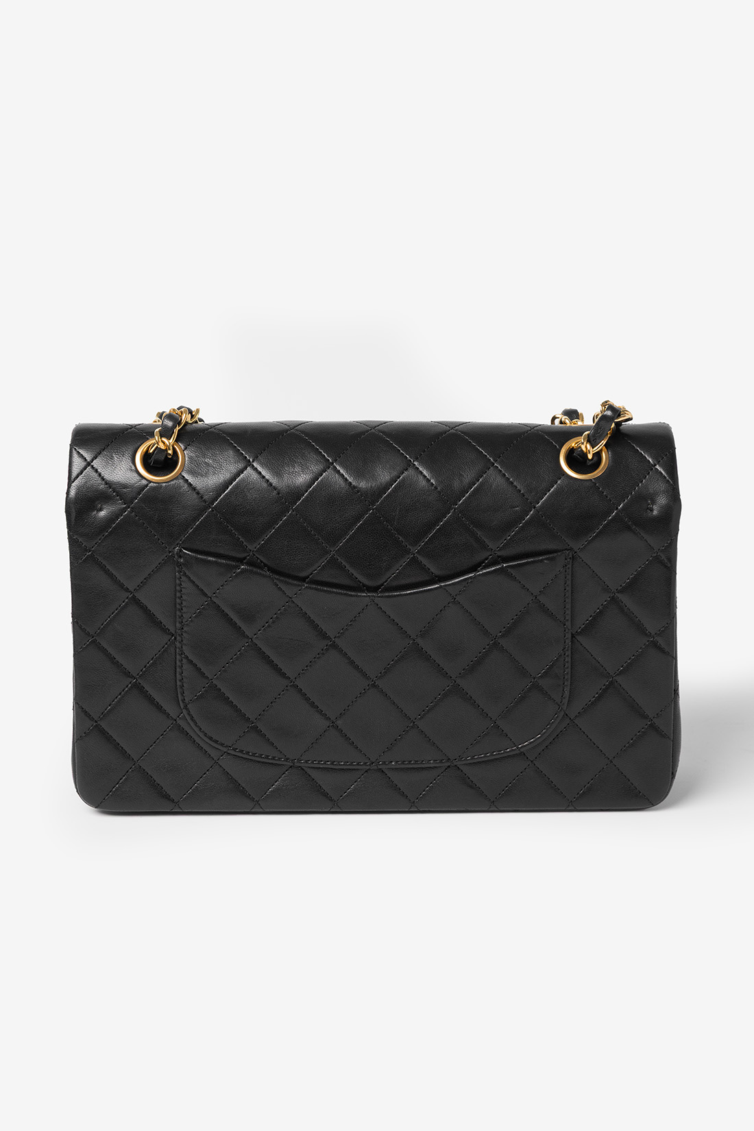 chanel flap back pocket