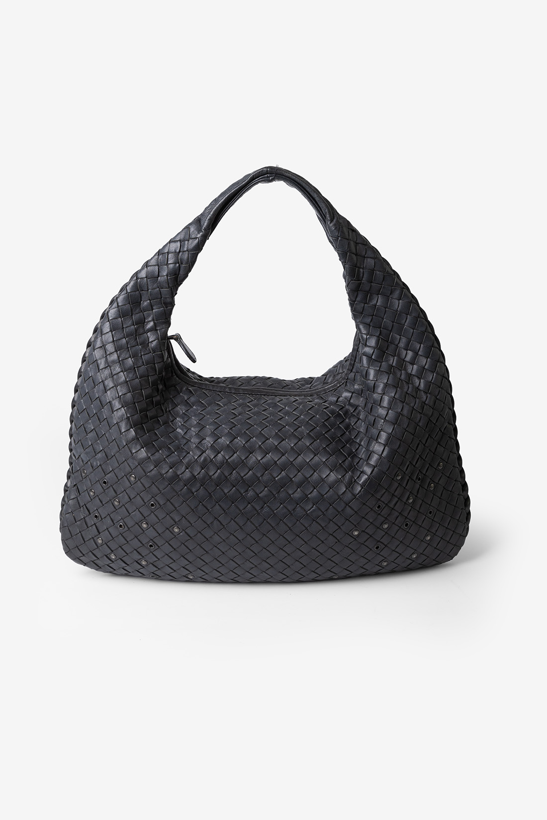 bottega veneta intrecciato studs bag