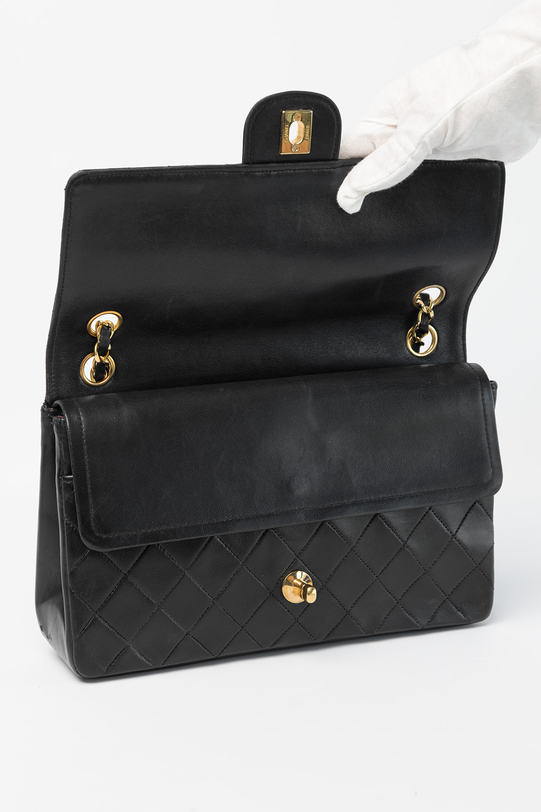 chanel vintage interior flap