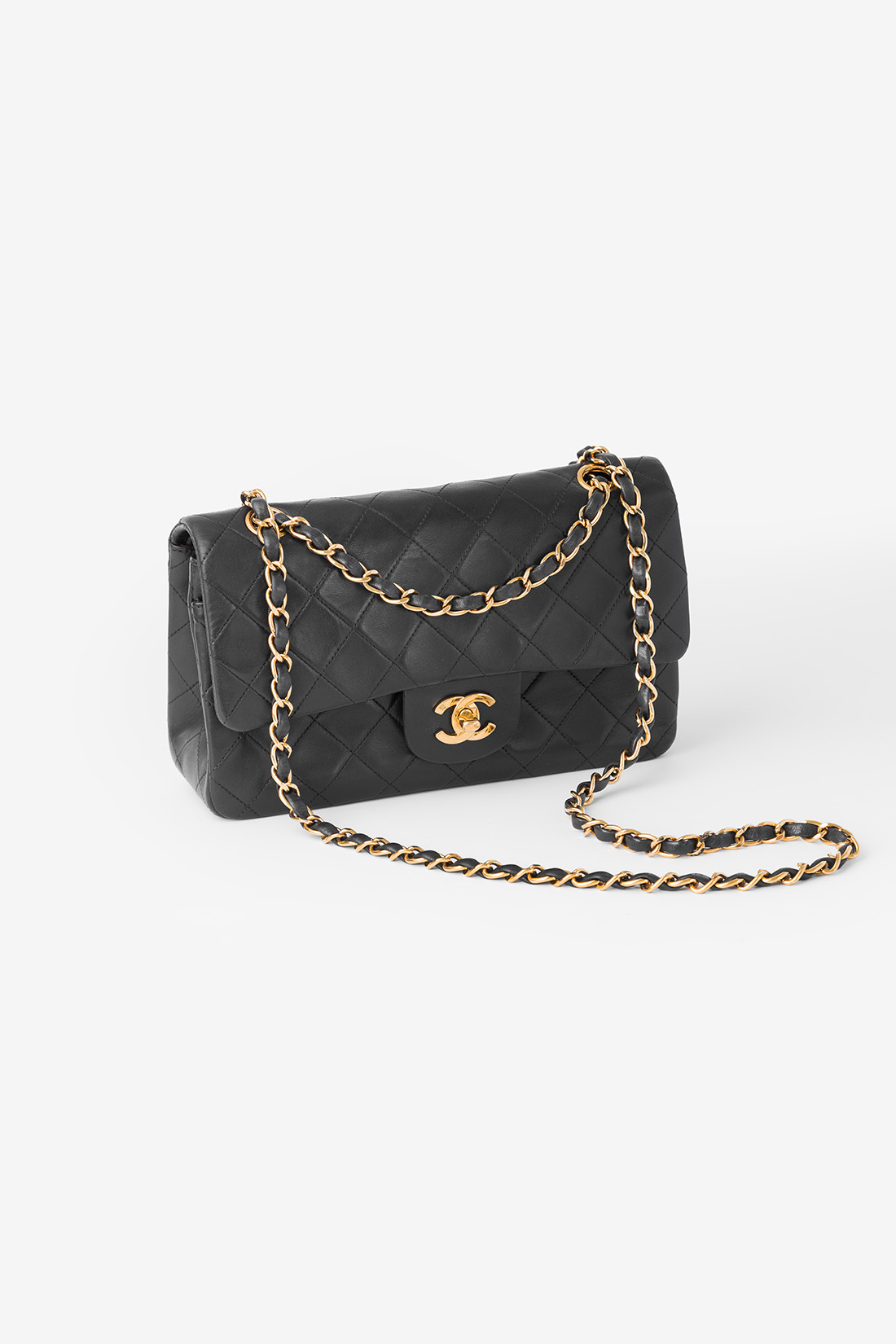 chanel small double flap