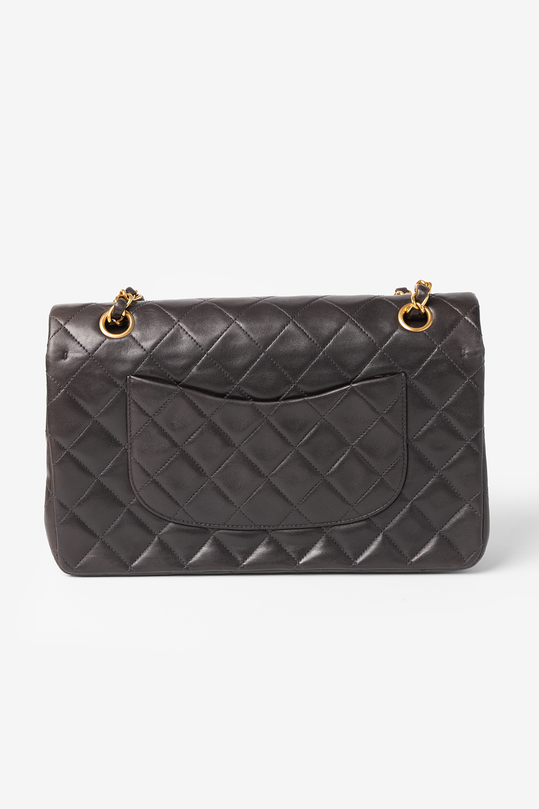 chanel bag back pocket