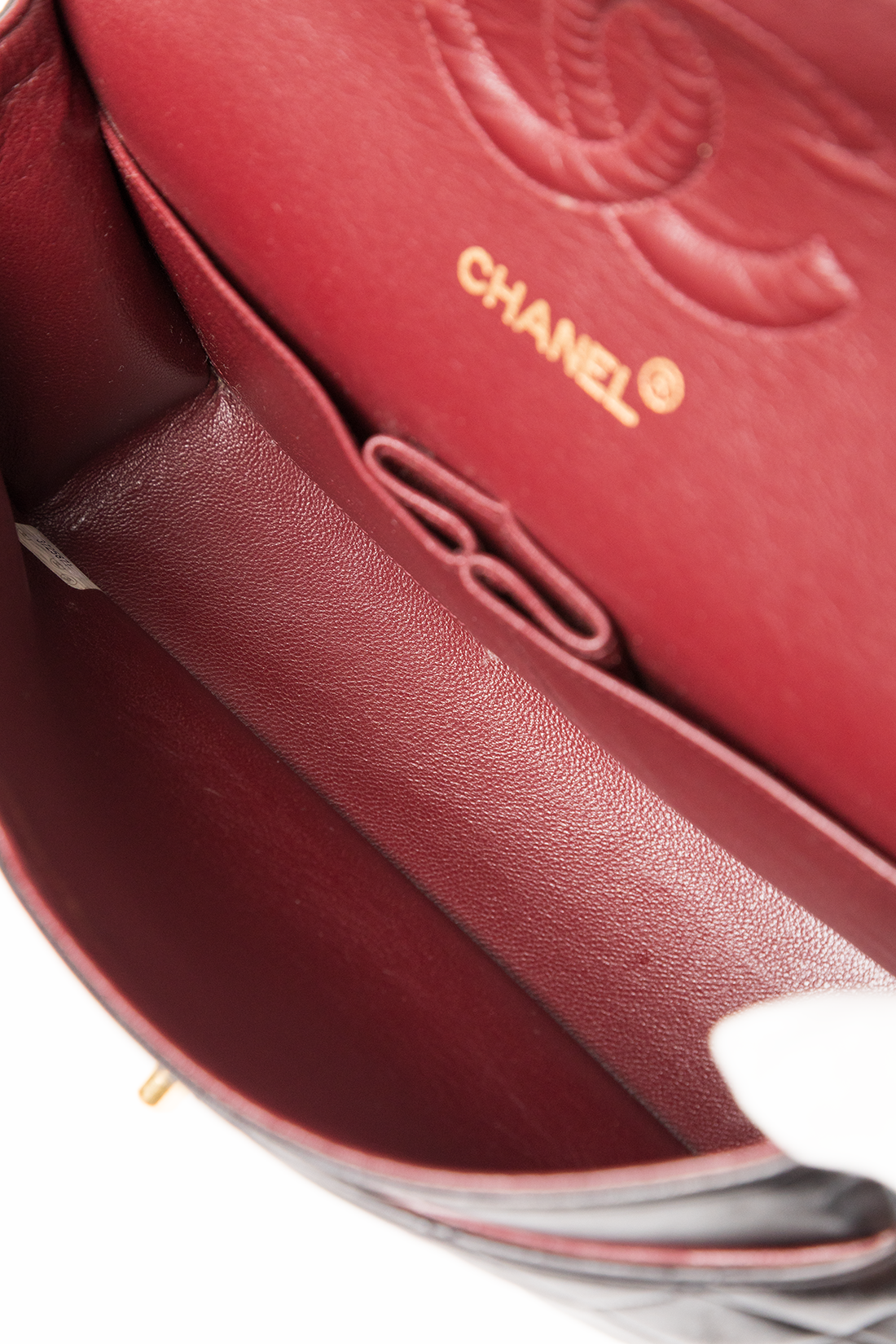 chanel bag interior