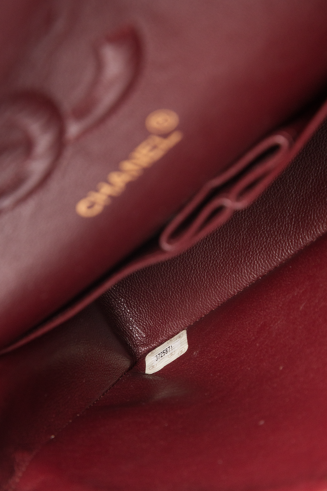 chanel serial sticker