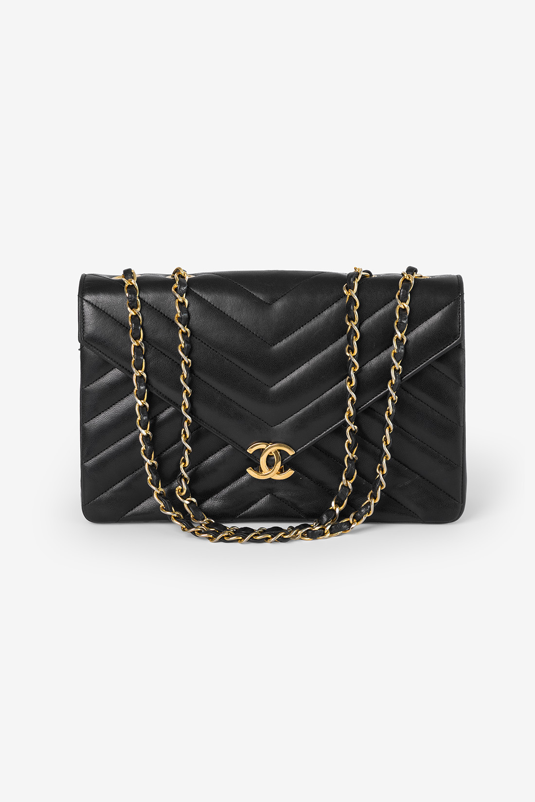 chanel v stitch single flap bag