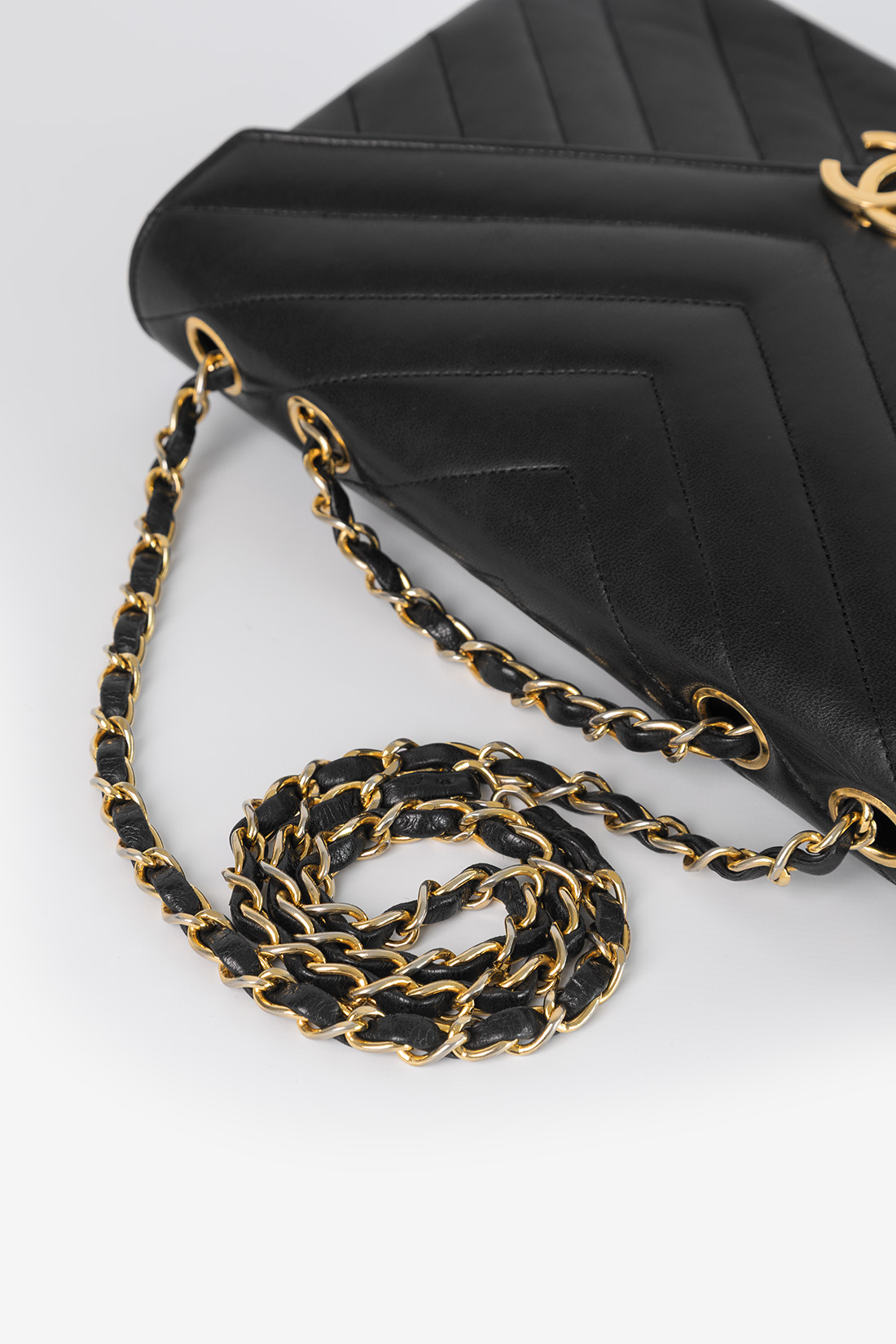 chanel 24k gold chain