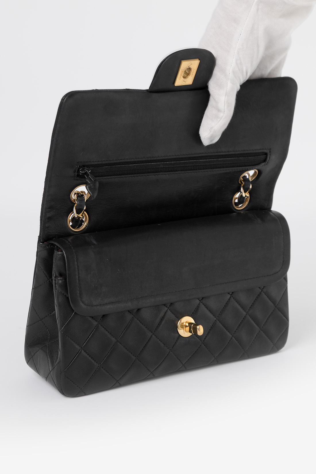 chanel small open bag