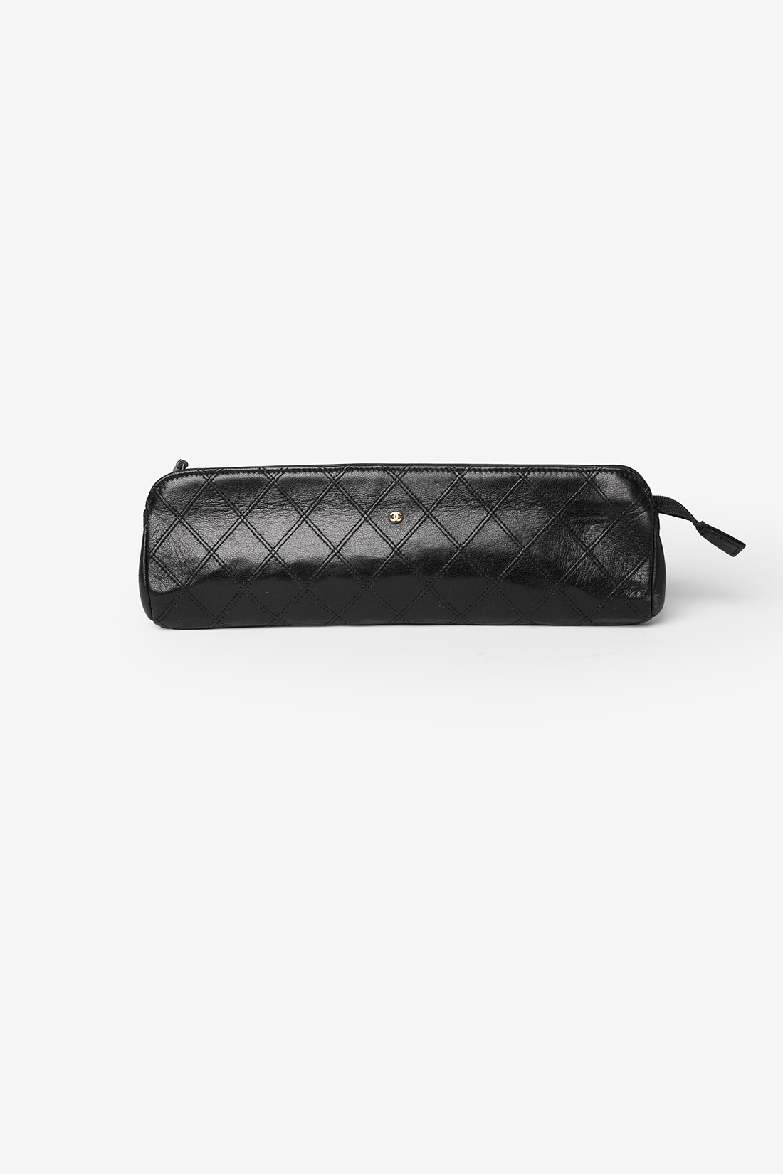 chanel beauty case quilted leather