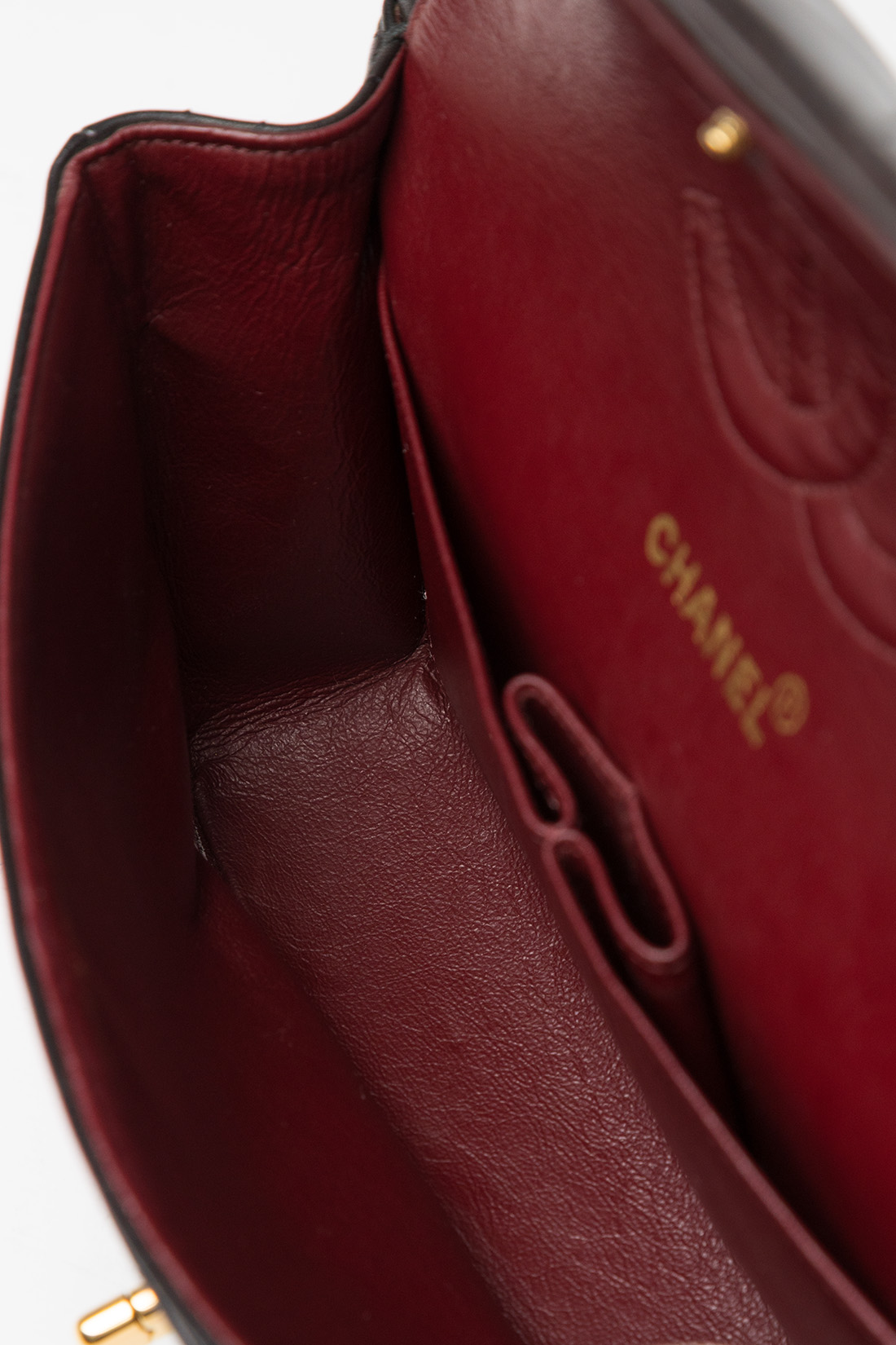 chanel bag inside