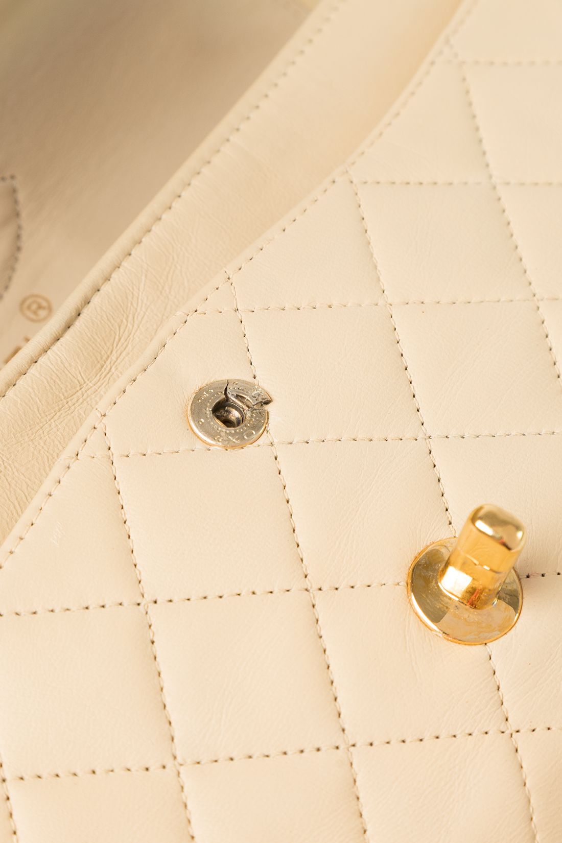 chanel broken button