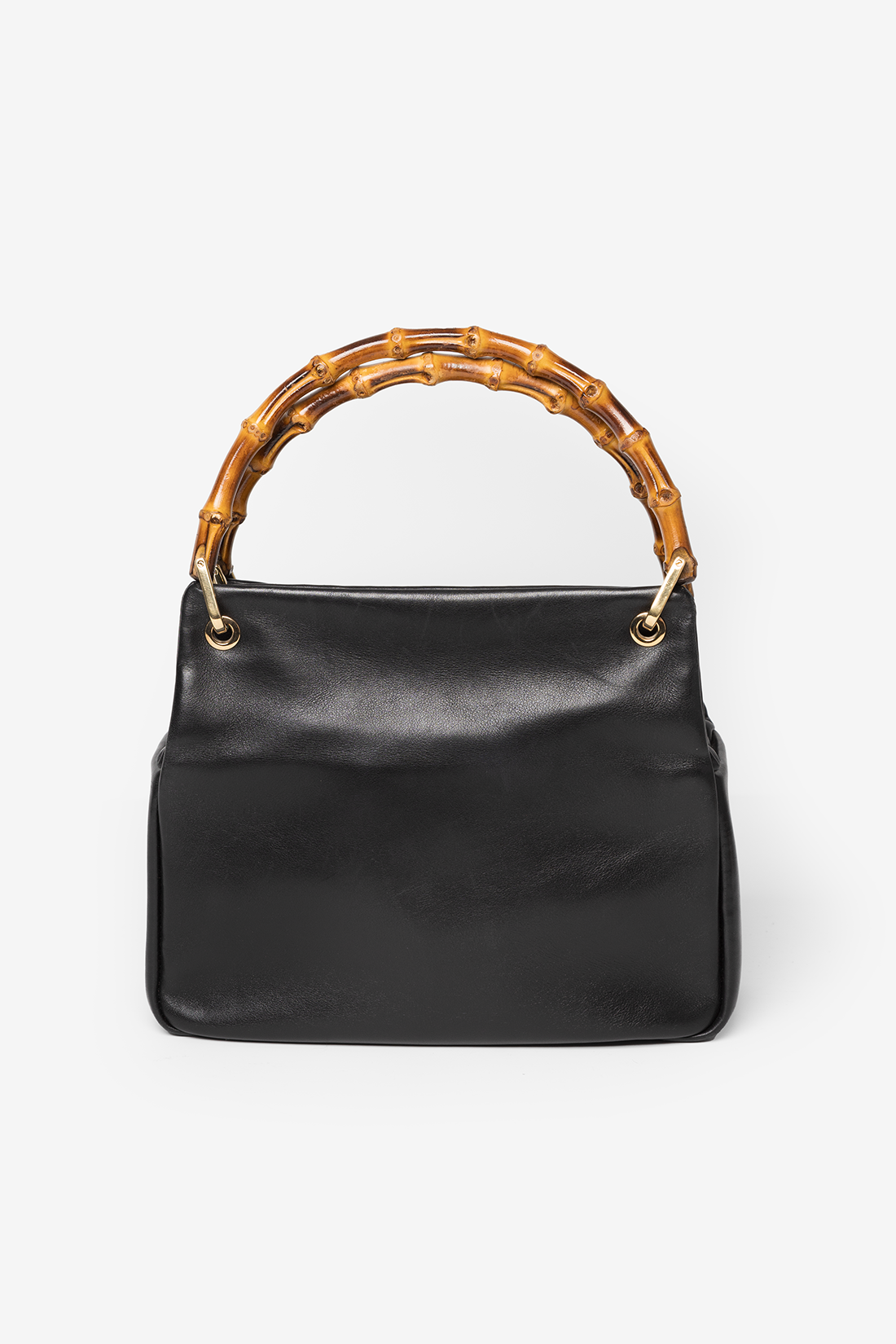 Gucci Bamboo bag black front