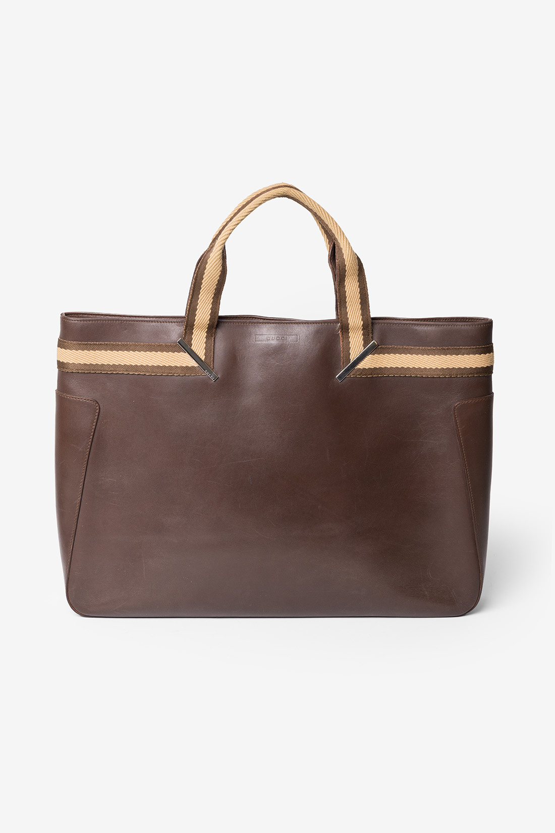 gucci bag brown web large