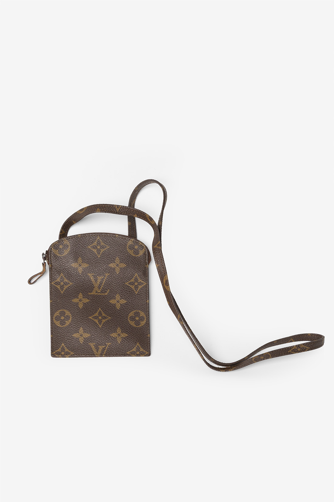 Louis Vuitton pochette secret vintage monogram canvas