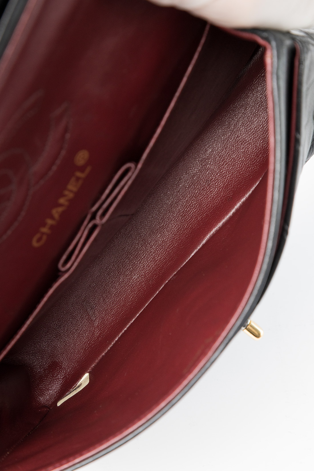 chanel interior of bag