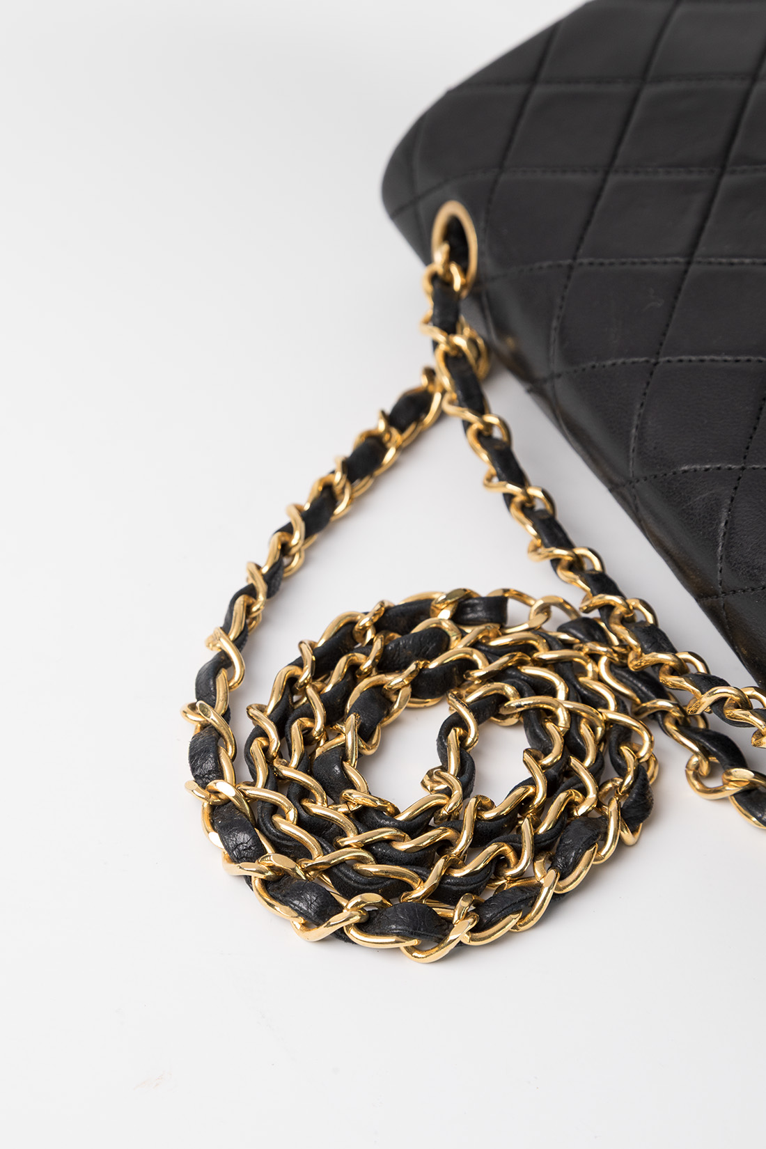 chanel chain gold hardware