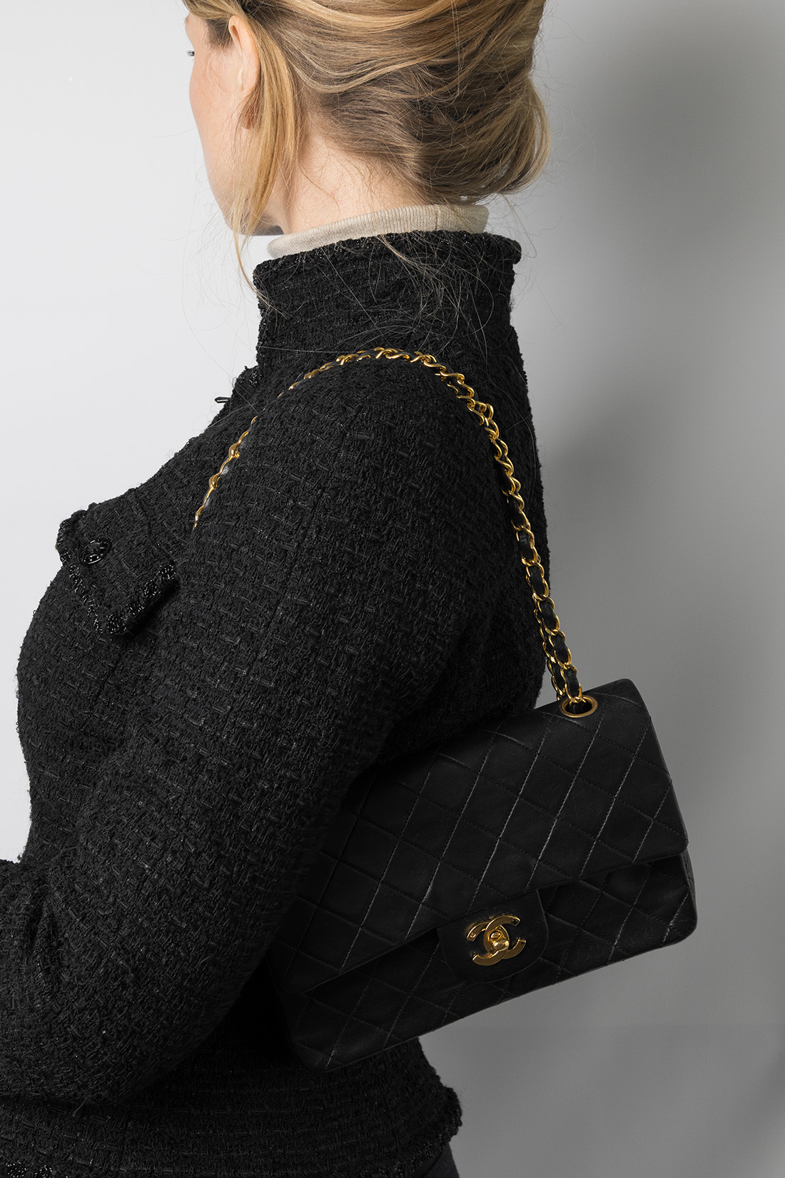 chanel small classic double flap