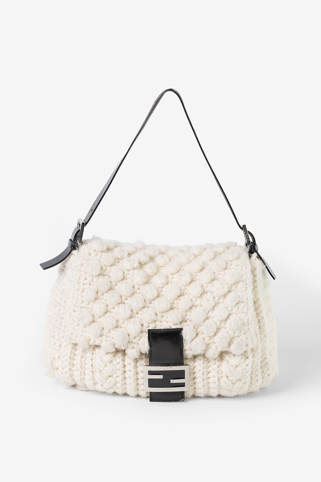 fendi wool mamma bag
